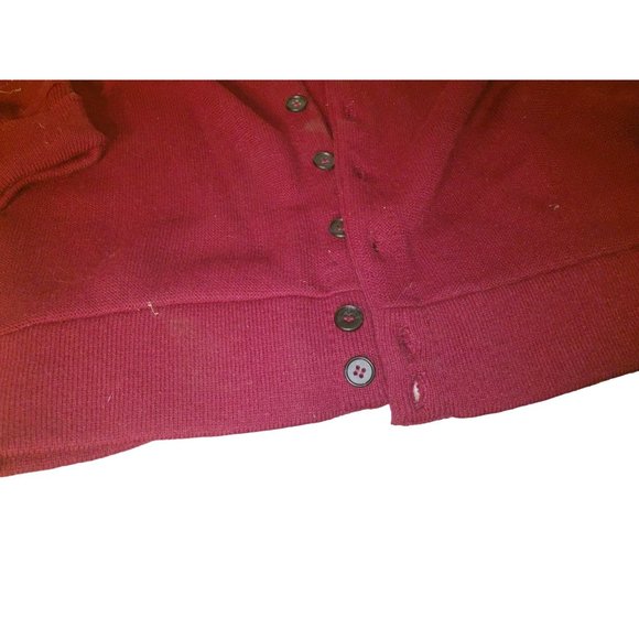 Jantzen "Lucky Links" Button Down Cardigan Sweater NWT Big and Tall Size Large - Picture 8 of 11